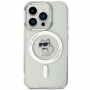 Karl Lagerfeld pouzdro IML Choupette MagSafe transparent pro Apple iPhone 15 Pro - 