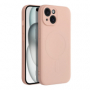 Pouzdro Jekod Silicone Mag Cover pink pro Apple iPhone 15 - 