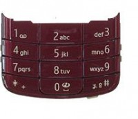 originální klávesnice Nokia 6210n spodní červená