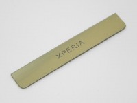 originální dekorační krytka Sony ST23i Xperia Miro gold