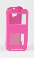 ForCell pouzdro Etui S-View pink pro HTC One M8