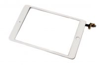 sklíčko LCD + dotyková plocha osazená Apple iPad mini 3 7.9 (3.gen. 2014) bílá