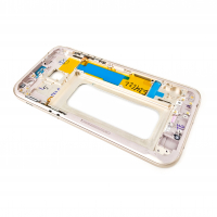 originální střední rám včetně rámečku LCD Samsung A520F Galaxy A5 2017 zlatá