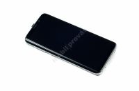 originální LCD displej + sklíčko LCD + dotyková plocha + střední rám Samsung G950F Galaxy S8 silver