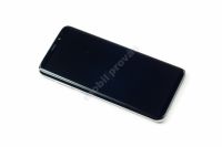 originální LCD displej + sklíčko LCD + dotyková plocha + střední rám Samsung G955F Galaxy S8 Plus silver