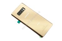 originální kryt baterie Samsung N950F Galaxy Note 8 včetně sklíčka kamery zlatá