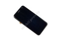 originální LCD displej + sklíčko LCD + dotyková plocha + přední kryt Wileyfox Spark Plus black SWAP