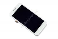 originální LCD displej + sklíčko LCD + dotyková plocha + přední kryt Wileyfox Spark Plus white
