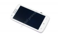 LCD displej + sklíčko LCD + dotyková plocha + přední kryt Lenovo A680 white