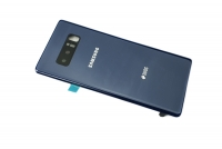 originální kryt baterie Samsung N950F Galaxy Note 8 včetně sklíčka kamery modrá