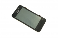 LCD displej + sklíčko LCD + dotyková plocha + přední kryt Asus A540CG Zenfone 4 černá