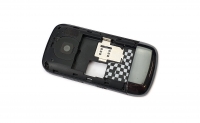 originální střední rám Nokia C2-02 černá SWAP