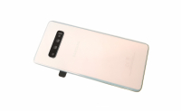 originální kryt baterie Samsung G975F Galaxy S10 Plus včetně sklíčka kamery bílá