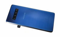 originální kryt baterie Samsung G975F Galaxy S10 Plus včetně sklíčka kamery modrá