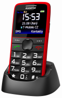 Aligator A675 Senior Dual SIM red CZ Distribuce