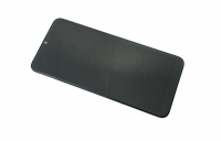 originální LCD displej + sklíčko LCD + dotyková plocha + přední kryt Samsung A025G Galaxy A02s černá  + dárek v hodnotě 199 Kč ZDARMA