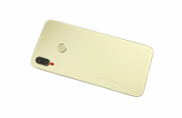 originální kryt baterie Huawei P20 Lite včetně čtečky otisku prstů a včetně sklíčka kamery zlatá