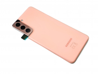 originální kryt baterie Samsung G991B Galaxy S21 5G včetně sklíčka kamery růžová  + dárek v hodnotě 45 Kč ZDARMA