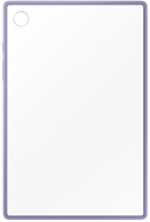 originální pouzdro Samsung Clear Edge Cover pro Samsung X200 Galaxy Tab A8 fialová