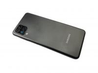 originální kryt baterie Samsung A127F Galaxy A12 Nacho včetně sklíčka kamery černá