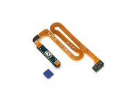 originální flex kabel čtečky otisku prstů Samsung M225F Galaxy M22 včetně čtečky otisku prstů modrá
