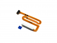 originální flex kabel čtečky otisku prstů Samsung M225F Galaxy M22 včetně čtečky otisku prstů bílá
