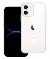 Jekod pouzdro Clear Mag Cover pro Apple iPhone 12 transparentní
