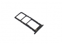 originální držák SIM + držák paměťové karty Samsung A035G Galaxy A03 black