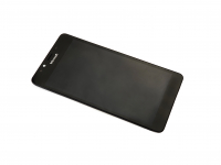 Originální LCD displej + sklíčko LCD + dotyková plocha + přední kryt Microsoft Lumia 950 black SWAP