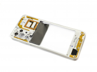 originální střední rám Samsung A236B Galaxy A23 5G bílá