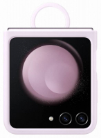 originální pouzdro Samsung Silicone Case with Ring pro Samsung Galaxy Z Flip5 5G violet