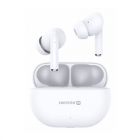 Bluetooth TWS sluchátka Swissten Pro Tune white