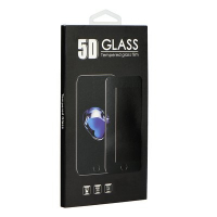 Ochranné tvrzené 5D sklo full Glue na display Apple iPhone 15 Plus black - 6.7