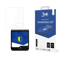 Ochranné flexibilní sklo 3mk FlexibleGlass Lite na přední displej Samsung F731B Galaxy Z Flip5 5G - 3.4