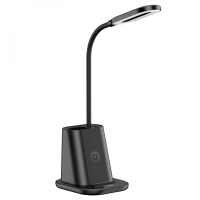 bezdrátová nabíječka XO WX032 3v1 s LED lampou 15W black