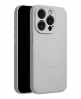 Jekod pouzdro Silicone Mag Cover pro Apple iPhone 15 Pro Max šedá