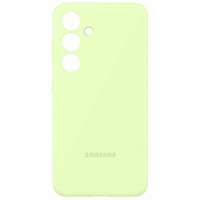originální pouzdro Samsung Silicone Cover green pro Samsung S921B Galaxy S24 5G