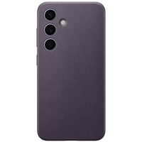 originální pouzdro Samsung Vegan Leather Cover violet pro Samsung S926B Galaxy S24 Plus 5G