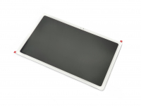 originální LCD displej + sklíčko LCD + dotyková plocha Samsung T500 Galaxy Tab A7 WiFi, T505 Galaxy Tab A7 LTE stříbrná