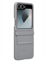 originální pouzdro Samsung Kindsuit Case pro Samsung F741B Galaxy Z Flip6 5G, F761B Galaxy Z Flip7 FE 5G šedá