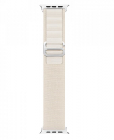 Dux Ducis výměnný nylonový pásek GS pro Apple Watch, Watch 2, 3, 4, 5, 6, 7, 8, 9, 10, SE, SE 2. gen, Ultra, Ultra 2 verze 42, 44, 45, 46, 49mm bílá