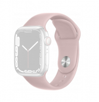 Forcell F-Design FA01 silikonový pásek pro Apple Watch Series 1, 2, 3, 4, 5, 6, 7, 8, 9, 10, SE, SE 2, Ultra, Ultra 2 42, 44, 45, 46, 49mm růžová