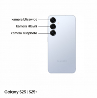 originální sklíčko kamery zadní hlavní Samsung S936B Galaxy S25 Plus 5G černá
