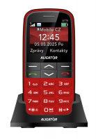 Aligator A770 Senior červená CZ Distribuce