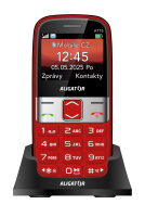 Aligator A775 Senior červená CZ Distribuce