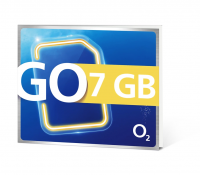 O2 SIM karta GO 7GB - Kredit 50Kč