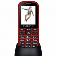 Evolveo EasyPhone EG červená CZ