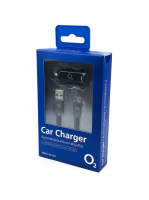 Autonabíječka O2 USB-A 2.4A včetně kabelu MicroUSB černá 1m