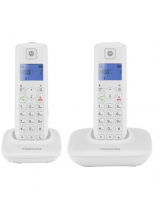 bezdrátový telefon Motorola T402+ DUO bílá CZ