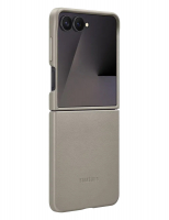originální pouzdro Samsung Kindsuit Case pro Samsung F766B Galaxy Z Flip7 5G hnědá